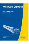 New Holland 740CF Operator`s Manual