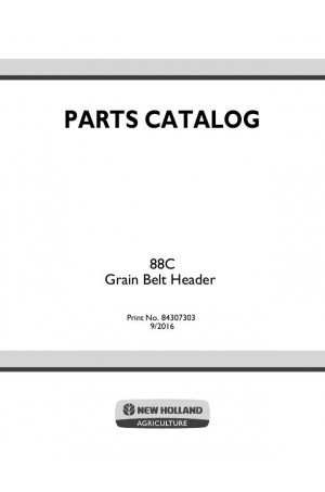 New Holland 88C Parts Catalog