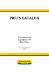 New Holland Durabine 416, Durabine 419 Parts Catalog