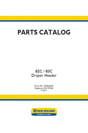 New Holland 82C, 83C Parts Catalog