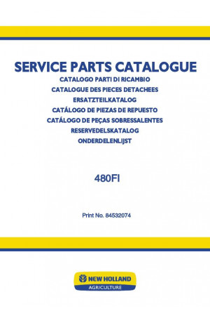 New Holland 480FI Parts Catalog