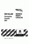 New Holland 994 Parts Catalog