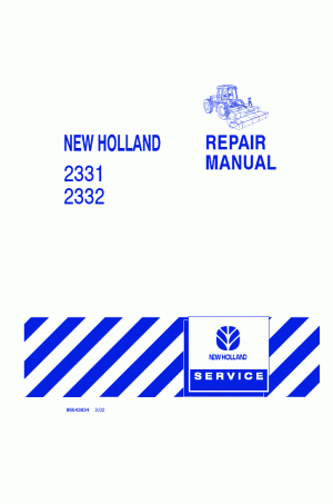 New Holland 2331, 2332 Service Manual