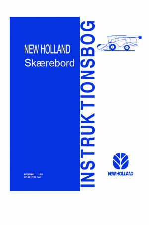 New Holland N/A Operator`s Manual