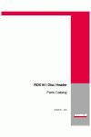 Case IH RDX161 Parts Catalog