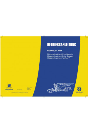 New Holland  Operator`s Manual