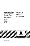 New Holland 92C, 94C Parts Catalog