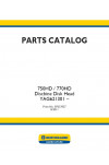 New Holland 750HD, 770HD Parts Catalog