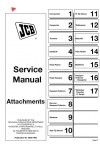 JCB Attachments Service Manual Service Manual