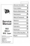 JCB 802, 802.4, 802 Super Service Manual