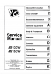 JCB JS130W R3 Service Manual