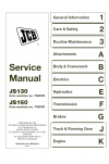 JCB JS130/160 XO, AMS Machines Use Supplement 9803/6450 Service Manual