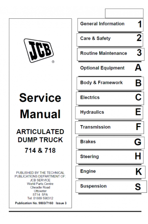 JCB 714 718 ADT Service Manual