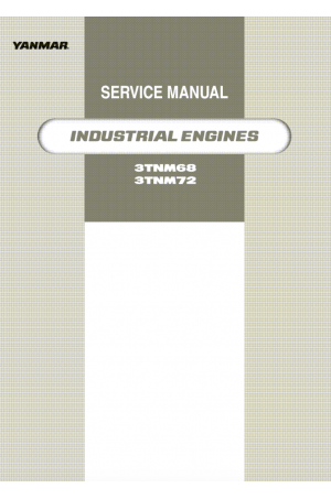 Yanmar Yanmar TNM Series 93TNM68 - 3TNM72) Service Manual