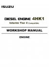 Isuzu ISUZU Tier 4 Engine Service Manual - 4HK Service Manual