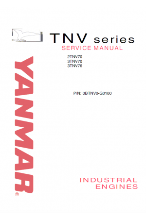 Yanmar 2MNV70 2TNV70 3TNV76 (0BTNV0-G0100) Service Manual