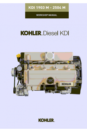 Kohler KDI 1903 M - 2504 M Service Manual