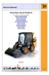 JCB Skid Steer Small Platform Tier 3 Service Manual