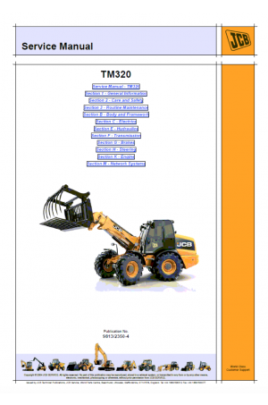 JCB TM320 JCB Tier 4i Service Manual