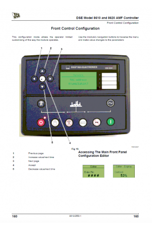 JCB Generator Control Panels Service Manual