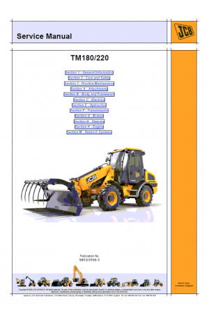 JCB TM180/220 Service Manual