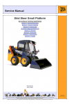 JCB Skid Steer Small Platform Service Manual