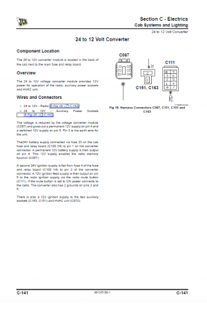 JCB JS300, 330, 370 Tier 4i Isuzu Engine Service Manual