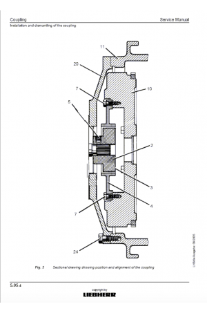 Liebherr A934C/R934C Hydraulic Ecavator Tier 3 Stage III-A Service Manual