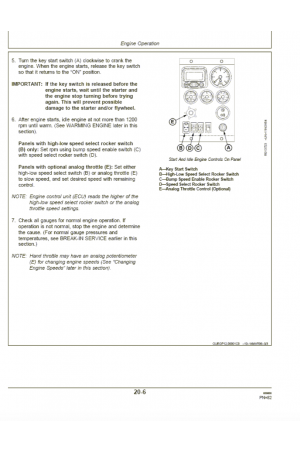 John Deere Deutz PowerTech E 4.5 and 6.8 L 4045 and 6068 Tier 3 Stage III-A Diesel Engines Operator's and Maintenance Manual