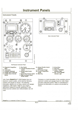 John Deere Deutz PowerTech E 4.5 and 6.8 L 4045 and 6068 Tier 3 Stage III-A Diesel Engines Operator's and Maintenance Manual