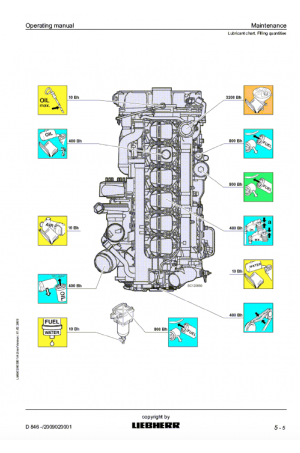 Liebherr Liebherr D846 Tier 3 Stage III-A Operator's and Maintenance Manual