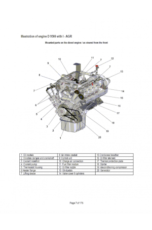 Liebherr D9508 Diesel Engines Service Manual