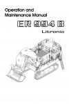 Liebherr Liebherr ER994B Litronic Excavator Operator's and Maintenance Manual