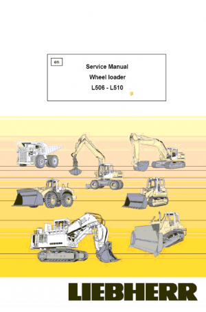 Liebherr L506-L510 Tier 1 Stage I Service Manual
