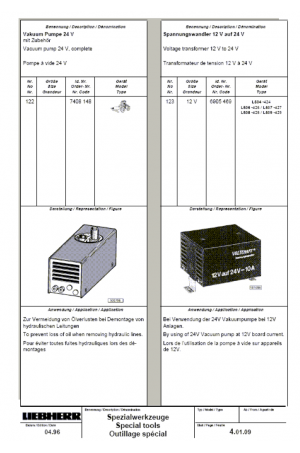 Liebherr L504-L522 Tier 1 Stage I Service Manual