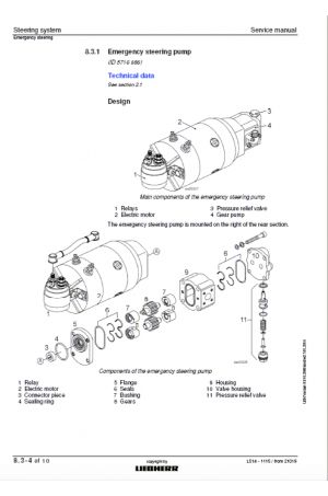 Liebherr L506-L510, L507S, L509S, L514 Stereo/Tier 3 Stage IIIA Service Manual