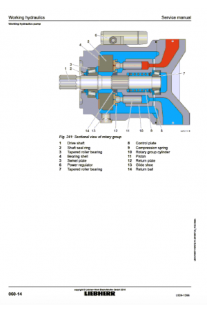 Liebherr L524-1266 Tier 4i Stage III-B Service Manual