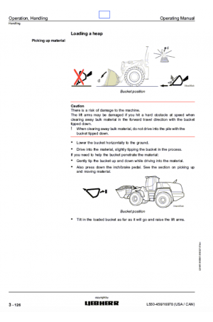 Liebherr Liebherr L550 2plus2 Wheel Loader Tier 3 Stage III-A Operating Manual