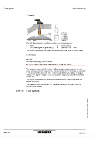 Liebherr L550-1287 Tier 4i Stage III-B Service Manual