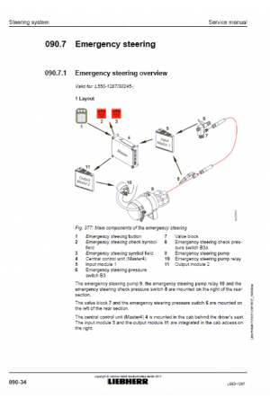 Liebherr L550-1287 Tier 4i Stage III-B Service Manual