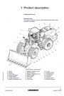 Liebherr Liebherr L554 Stereo Wheel Loader Tier 1 Stage I Operator's and Maintenance Manual