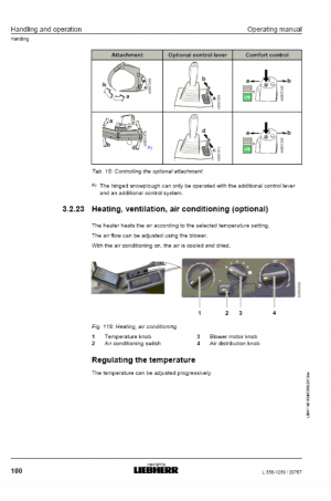 Liebherr Liebherr L556 Wheel Loader Tier 2 Stage II Operator's and Maintenance Manual