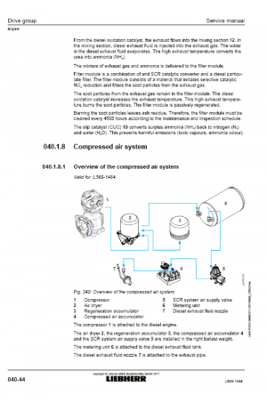 Liebherr L566-1484 Tier 4f Stage III-B Service Manual