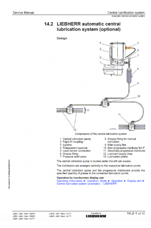 Liebherr Liebherr L566 2plus2 Wheel Loader Tier 3 Stage III-A Operating Manual