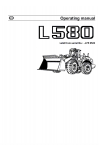 Liebherr Liebherr L580 Stereo Wheel Loader Tier 1 Stage I Operator's and Maintenance Manual