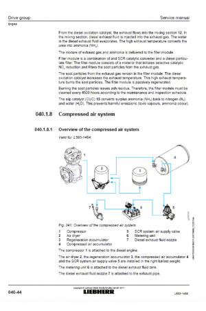 Liebherr L580-1464 Tier 4f Stage III-B Service Manual