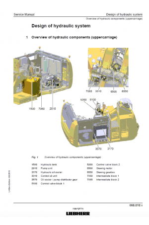 Liebherr R934C-R944C Hydraulic Excavator Tier 3 Stage III-A Service Manual