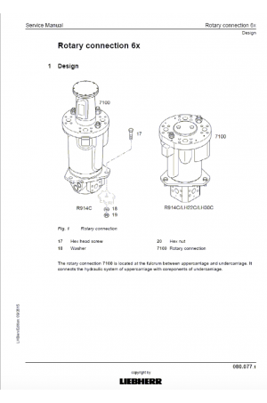 Liebherr R966-R980 Hydraulic Excavator Tier 3 Stage III-A Service Manual