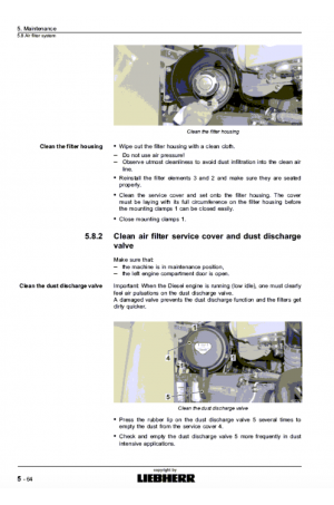 Liebherr Liebherr LR624 Series 4 Operator's and Maintenance Manual