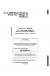 John Deere Deutz 4.5 L OEM Diesel Engines Tier 4f Stage IV Operator's and Maintenance Manual